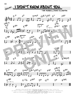 I Didn't Know About You von Duke Ellington (Download) 