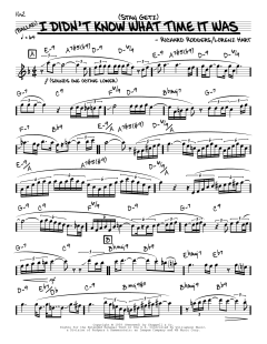 I Didn't Know What Time It Was von Stan Getz (Download) 