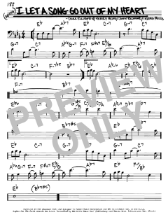 I Let A Song Go Out Of My Heart von Duke Ellington (Download) 