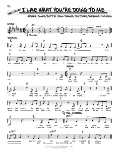 I Like What You're Doing To Me von Carla Thomas (Download) 