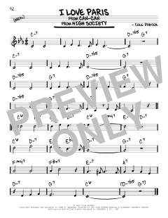 I Love Paris von Cole Porter (Download) 