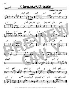 I Remember Duke (Download) 