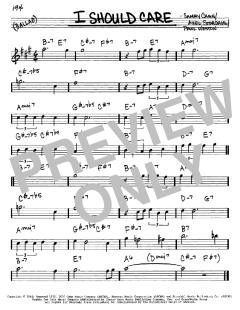 I Should Care von Sammy Cahn (Download) 