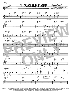 I Should Care von Sammy Cahn (Download) 