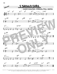 I Should Care [Reharmonized version] von Sammy Cahn (Download) 