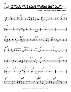 I Told Ya I Love Ya Now Get Out von Herb Ellis (Download) 