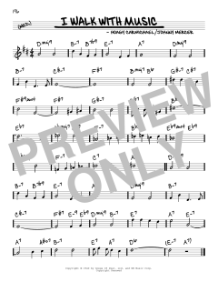I Walk With Music von Johnny Mercer (Download) 