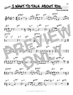 I Want To Talk About You von John Coltrane (Download) 