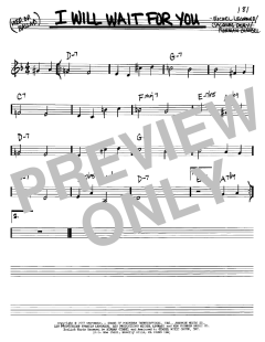 I Will Wait For You von Michel Legrand (Download) 