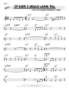 If Ever I Would Leave You von Alan Jay Lerner (Download) 
