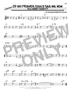 If My Friends Could See Me Now von Cy Coleman (Download) 