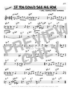 If You Could See Me Now von Carl Sigman (Download) 