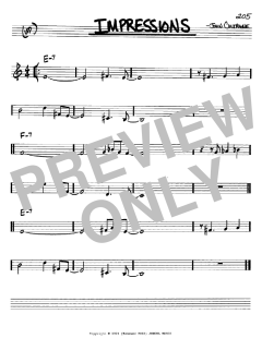 Impressions von John Coltrane (Download) 