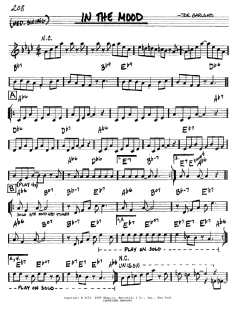 In The Mood von Ernie Field's Orchestra (Download) 