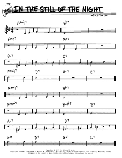 In The Still Of The Night von Cole Porter (Download) 