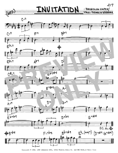 Invitation von Paul Francis Webster (Download) 