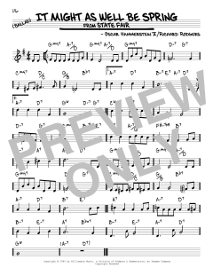 It Might As Well Be Spring von Richard Rodgers (Download) 