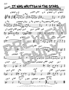 It Was Written In The Stars von Leo Robin (Download) 