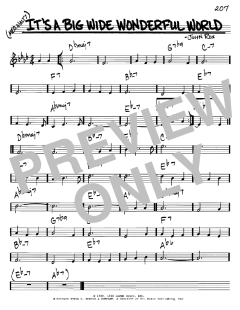 It's A Big Wide Wonderful World von John Rox (Download) 