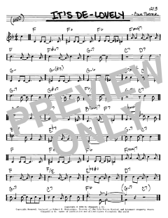 It's De-Lovely von Cole Porter (Download) 