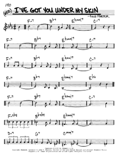 I've Got You Under My Skin von Cole Porter (Download) 