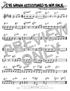 I've Grown Accustomed To Her Face von Alan Jay Lerner (Download) 