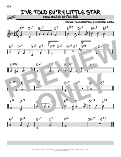 I've Told Ev'ry Little Star von Jerome Kern (Download) 
