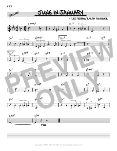June In January [Reharmonized version] von Leo Robin (Download) 