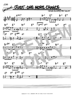 Just One More Chance von Bing Crosby (Download) 