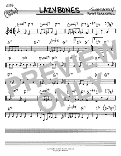 Lazybones von Hoagy Carmichael (Download) 