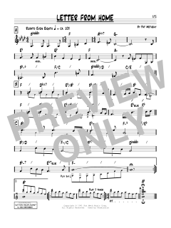 Letter From Home von Pat Metheny (Download) 