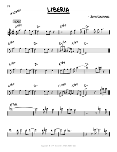 Liberia von John Coltrane (Download) 