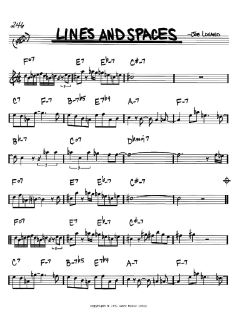 Lines And Spaces von Joe Lovano (Download) 