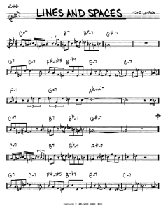 Lines And Spaces von Joe Lovano (Download) 