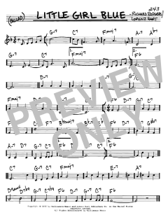 Little Girl Blue von Richard Rodgers (Download) 