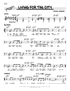 Living For The City von Stevie Wonder (Download) 