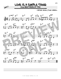 Love Is A Simple Thing von June Carroll (Download) 