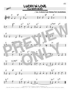 Lucky In Love von Buddy Gard DeSylva (Download) 