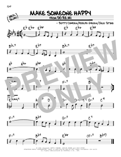 Make Someone Happy von Jule Styne (Download) 