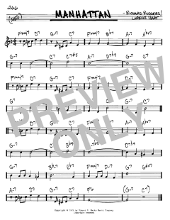 Manhattan von Richard Rodgers (Download) 
