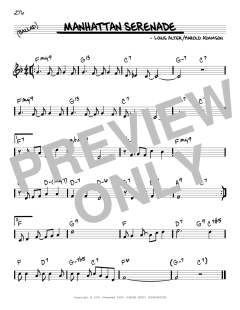Manhattan Serenade von Louis Alter (Download) 