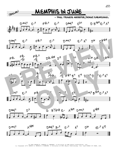 Memphis In June von Hoagy Carmichael (Download) 