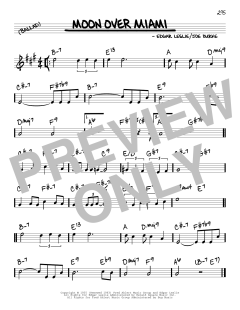 Moon Over Miami von Joe Burke (Download) 