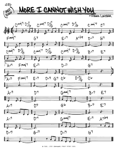 More I Cannot Wish You von Frank Loesser (Download) 