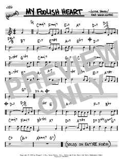 My Foolish Heart von Ned Washington (Download) 