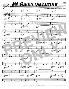 My Funny Valentine von Richard Rodgers (Download) 
