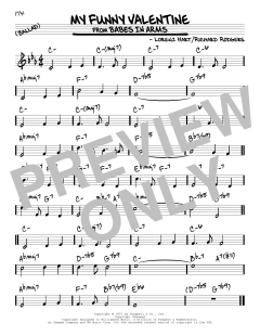 My Funny Valentine von Richard Rodgers (Download) 
