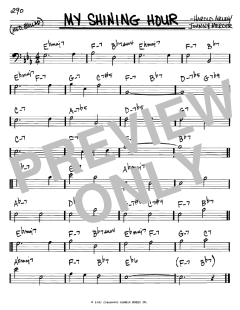My Shining Hour von Harold Arlen (Download) 