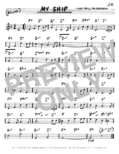 My Ship von Kurt Weill (Download) 