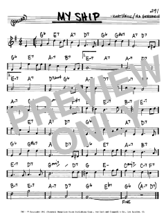 My Ship von Kurt Weill (Download) 
